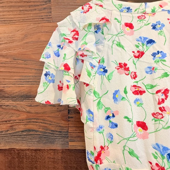 Polo Ralph Lauren Nimes Crepe Mulbery SILK Floral Maxi Dress - Picture 7 of 13